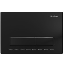 Кнопка смыва пневматическая Allen Brau Fantasy ABS черный матовый 9.20003.31