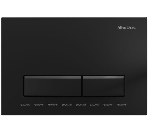 Кнопка смыва пневматическая Allen Brau Fantasy ABS черный матовый 9.20003.31