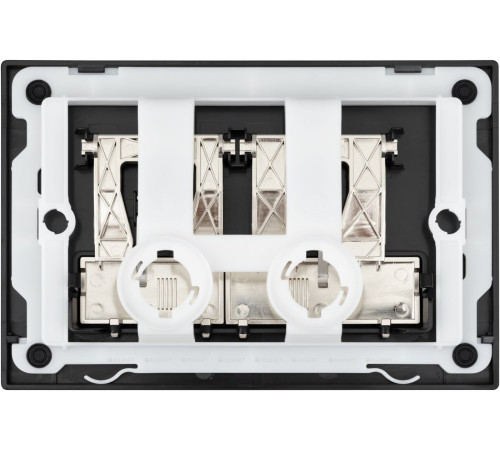 Кнопка смыва пневматическая Allen Brau Fantasy 2.0 ABS черный матовый/никель браш 9.20004.31