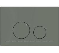 Панель смыва пневматическая Allen Brau PRIORITY 3.0 ABS олива 9.20A01.CGM RAL 7033