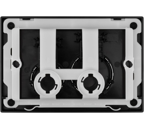 Кнопка смыва пневматическая Allen Brau PRIORITY черный матовый/хром 9.20001.31