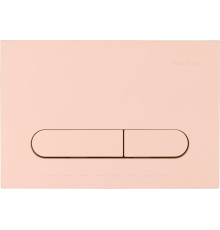 Кнопка смыва Allen Brau Project Color ABS 230x156 мм розовый 9.2PR01.SM