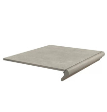 Ступень фронтальная KERAMA MARAZZI Хадду серый светлый матовый 40.2x34x0.8 см KM4040G0011NGTF