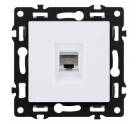 Розетка Ethernet RJ-45 без рамки Kollinger Asthetik AS-017WH
