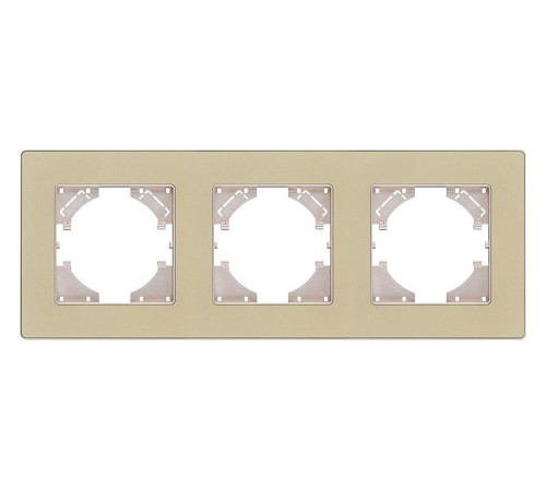 Рамка на 3 поста Kollinger Eleganz Acryl EA3GD