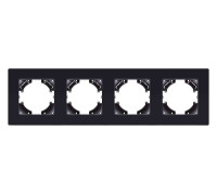 Рамка на 4 поста Kollinger Eleganz Acryl EA4BK