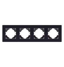 Рамка на 4 поста Kollinger Eleganz Acryl EA4BK