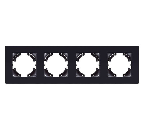 Рамка на 4 поста Kollinger Eleganz Acryl EA4BK
