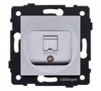 Розетка телефонная RJ-11 со штрокой, без рамки Kollinger  REA-009GY