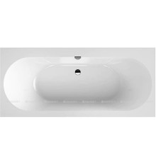 Ванна квариловая Villeroy & Boch Oberon 2.0 170x75 см комплект с ножками и сливом-переливом UBQ170OBR2DV-01