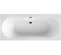 Ванна квариловая Villeroy & Boch Oberon 2.0 180x80 см комплект с ножками и сливом-переливом UBQ180OBR2DV-01
