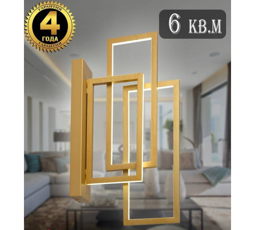 Бра Natali Kovaltseva LED LAMPS 81128 LED LAMPS 81128/1W GOLD