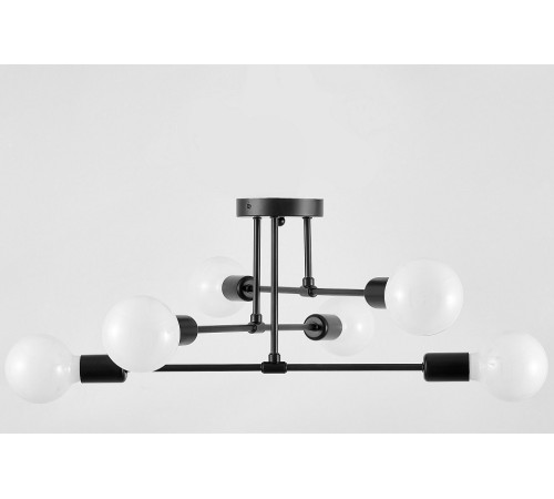 Люстра на штанге Lampit NOVA TC 2010-6 BK