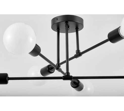 Люстра на штанге Lampit NOVA TC 2010-6 BK