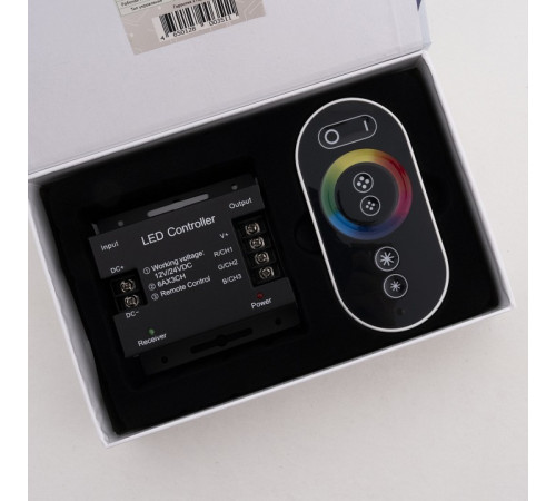 Контроллер-регулятор цвета RGB с пультом ДУ LEDS POWER TH05 003511