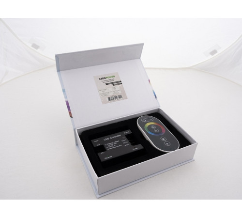 Контроллер-регулятор цвета RGB с пультом ДУ LEDS POWER T3 RF 30A 003764