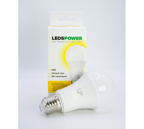 Лампа светодиодная LEDS POWER A60 006642