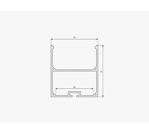 Профиль подвесной LEDS POWER 007304