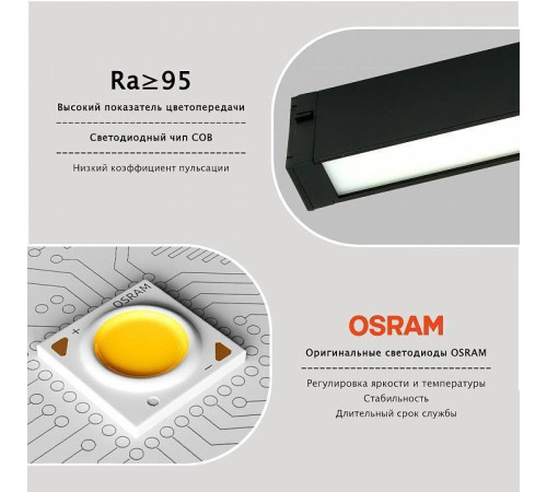 Встраиваемый светильник LIGHTERA Startrek 220 LE169TRL-18B WIFI