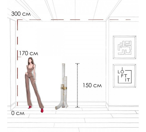 Торшер Loft it Sumatra 10412F