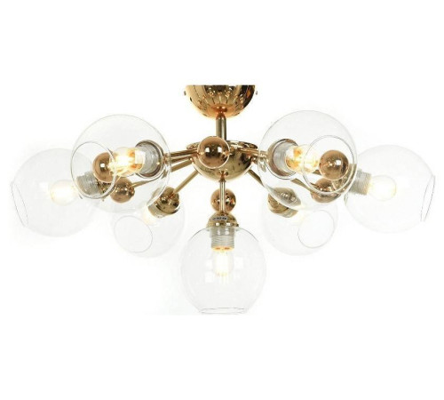 Люстра на штанге LUMINA DECO Devoli LDC 8040-7 F.GD+PR