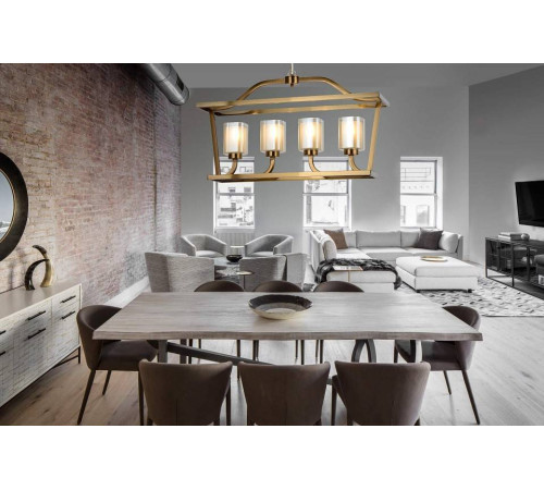 Подвесная люстра LUMINA DECO Atlanta LDP 1222-4 MD