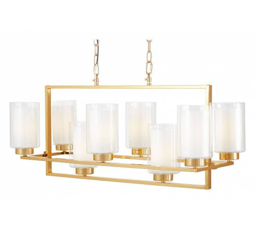 Подвесная люстра LUMINA DECO Lino LDP 1239-8 F.GD