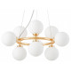Подвесная люстра LUMINA DECO MARSIADA LDP 6033-9 FGD
