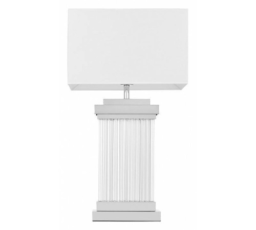 Настольная лампа декоративная LUMINA DECO Davos LDT 310 CHR+WT