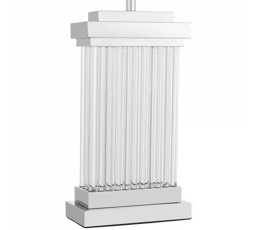 Настольная лампа декоративная LUMINA DECO Davos LDT 310 CHR+WT