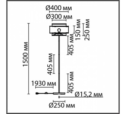 Торшер Lumion Launa 8043/1F