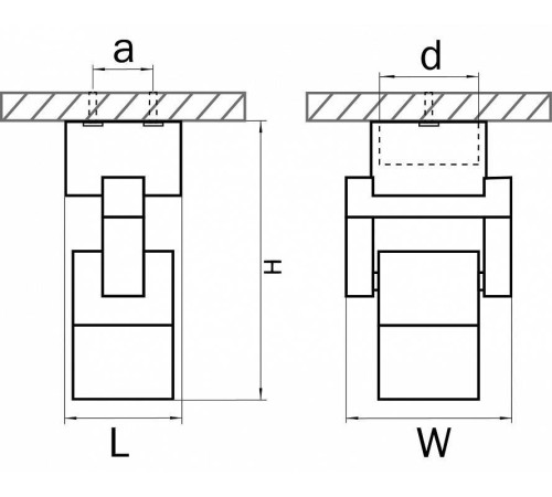 Светильник на штанге Lightstar Illumo L1 051046-IP65