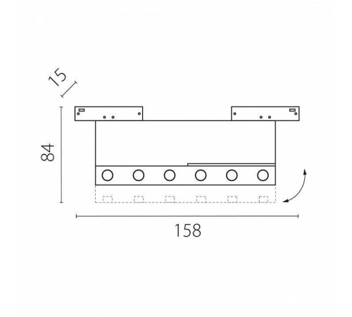 Накладной светильник Lightstar Linea 206947