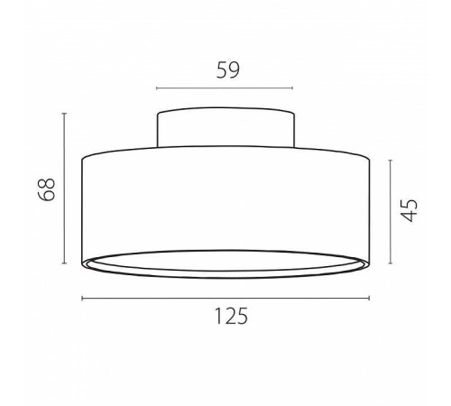 Накладной светильник Lightstar Acuto 215947