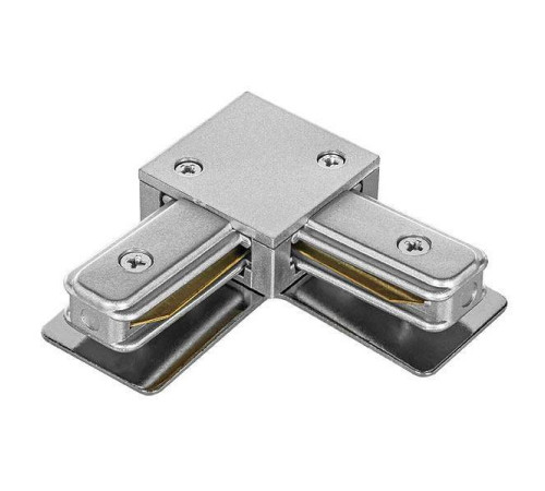 Соединитель с токопроводом угловой L-образный для треков Lightstar Barra 502129