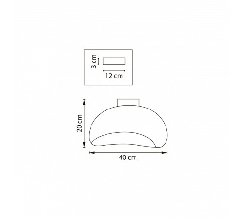 Накладной светильник Lightstar Sigma 611646
