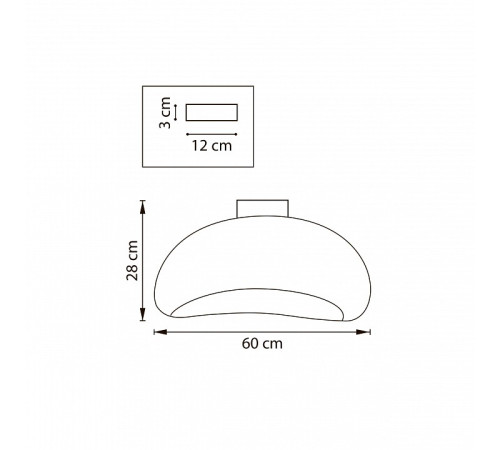 Накладной светильник Lightstar Sigma 611666