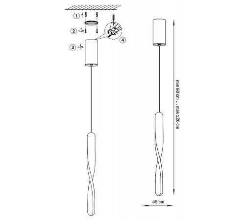 Подвесной светильник Lightstar Torino 615019