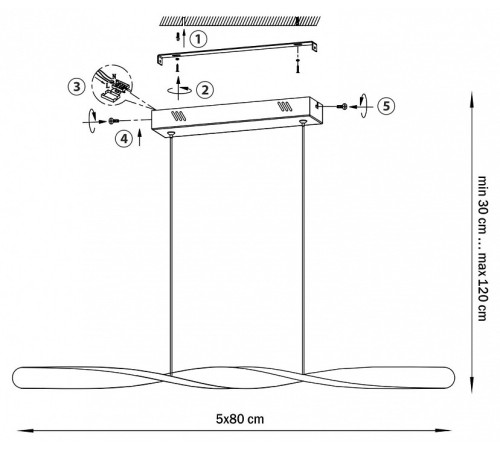 Подвесной светильник Lightstar Torino 615089