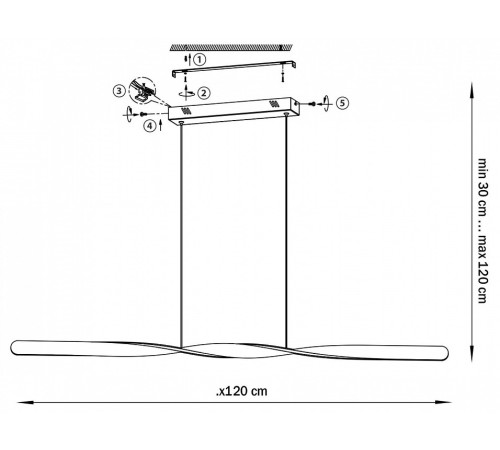 Подвесной светильник Lightstar Torino 615099