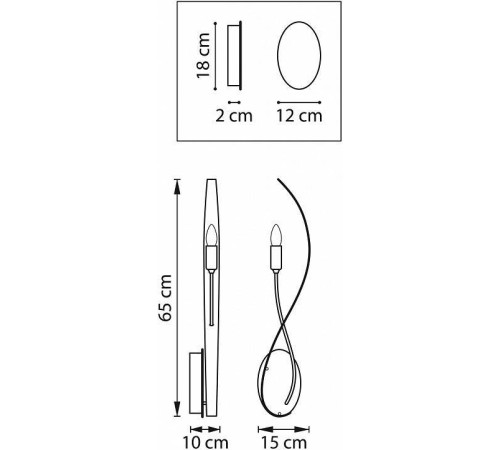 Бра Lightstar Ragno 733517