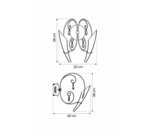Бра Lightstar Scarabeo 755624