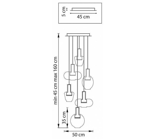 Подвесной светильник Lightstar Disco 792169