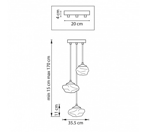Подвесной светильник Lightstar Meringe 799133