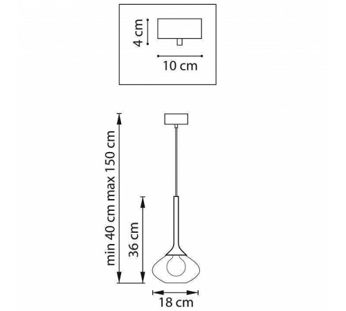 Подвесной светильник Lightstar Vetro 801203