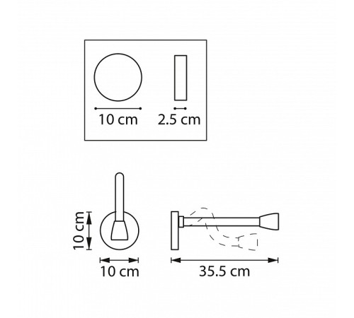 Бра Lightstar Muro III 808631