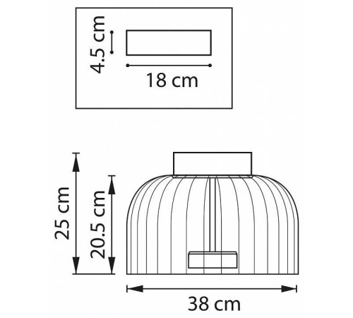 Накладной светильник Lightstar Celesta 809062