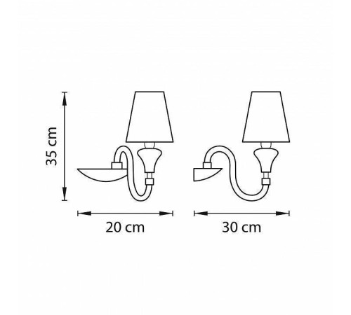 Бра Lightstar Otto 809616
