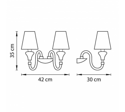 Бра Lightstar Otto 809626