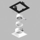 Встраиваемый светильник Lightstar Domino D51706WMOD